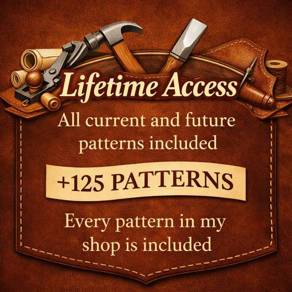 The Ultimate Leather Patterns Bundle - CrochfyThe Ultimate Leather Patterns Bundle