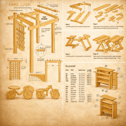 1600+ Wood Working Plans And Projects - Crochfy1600+ Wood Working Plans And Projects
