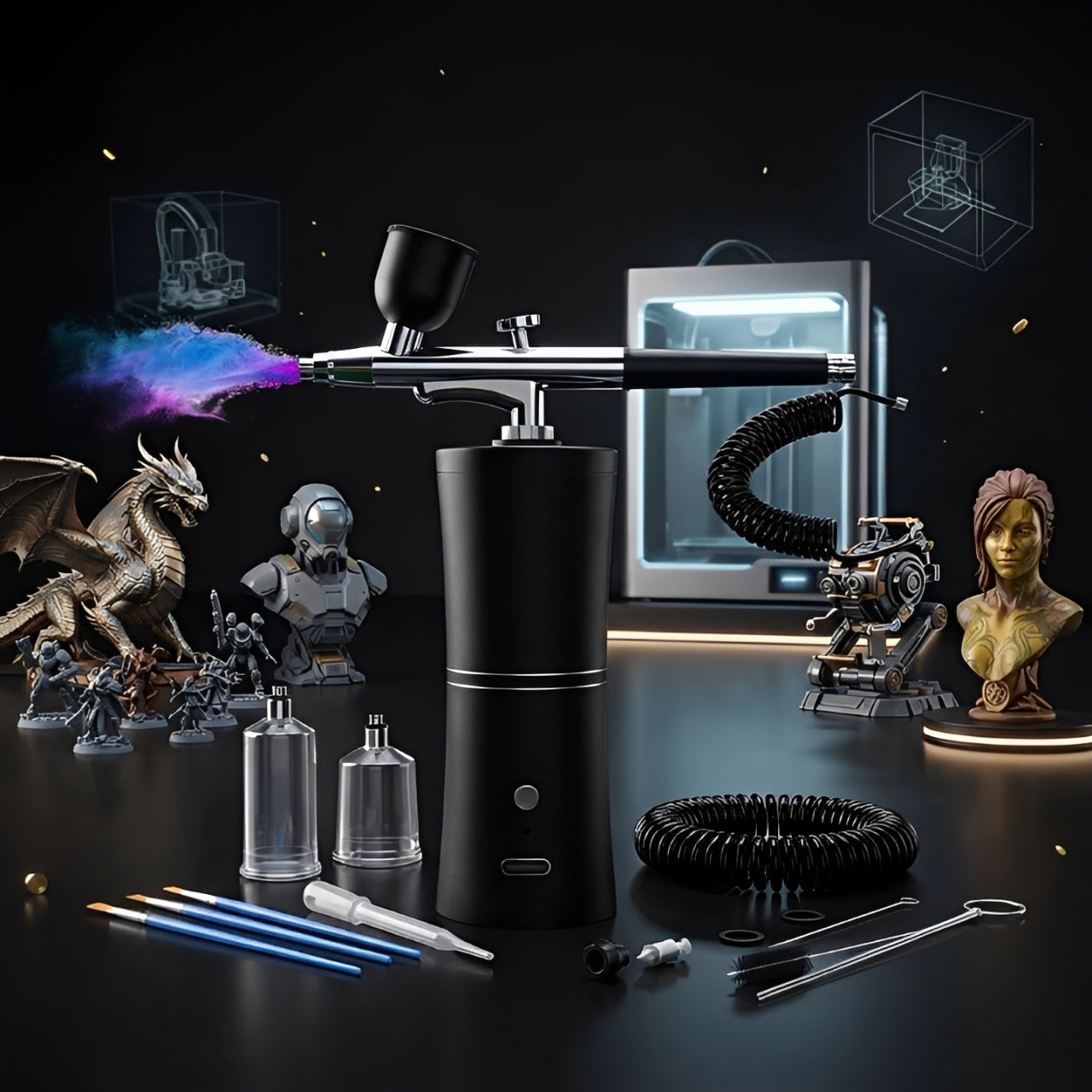 LayersCrafts ProFlow™ Airbrush