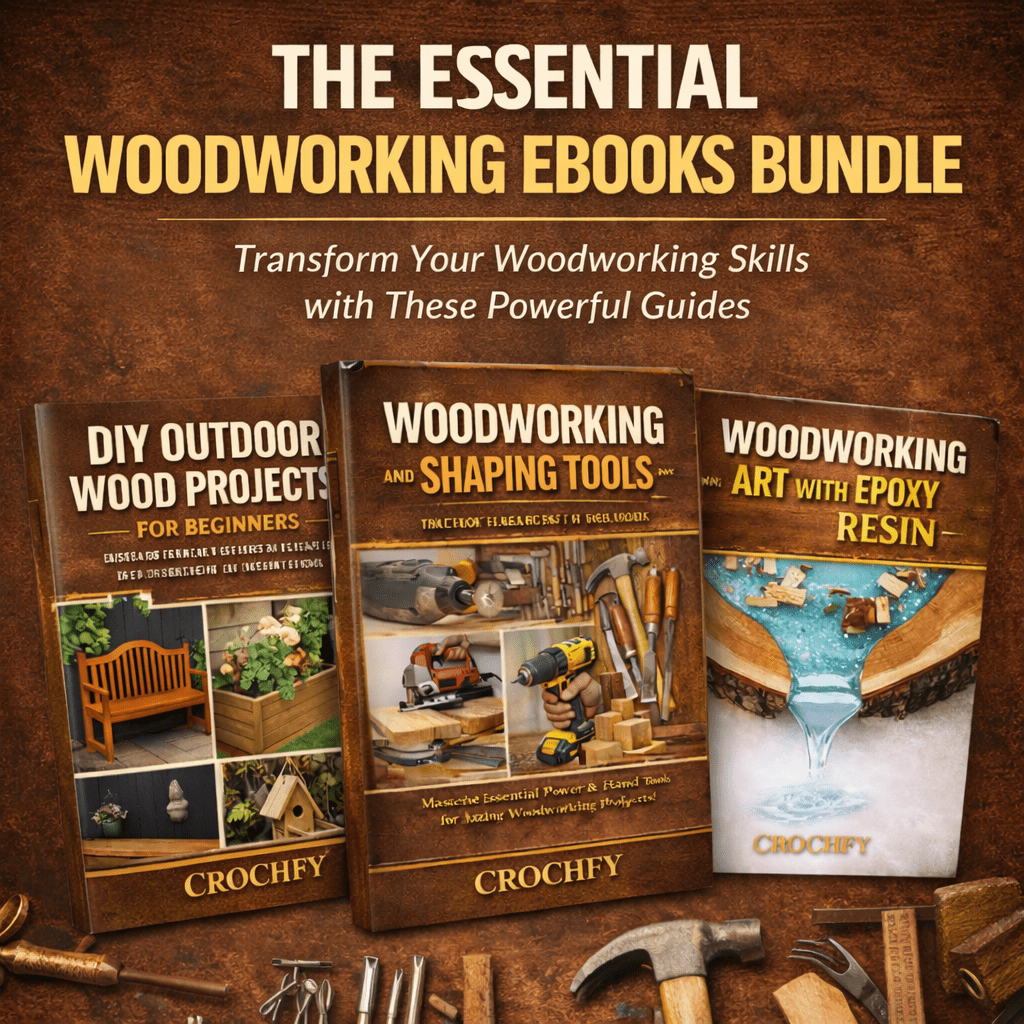 The Crochfy Ultimate Woodworking Mastery Bundle - CrochfyThe Crochfy Ultimate Woodworking Mastery Bundle
