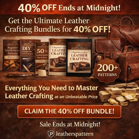 The Ultimate Leather Patterns Bundle - CrochfyThe Ultimate Leather Patterns Bundle
