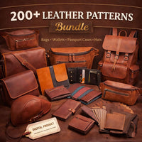 The Ultimate Leather Patterns Bundle - CrochfyThe Ultimate Leather Patterns Bundle