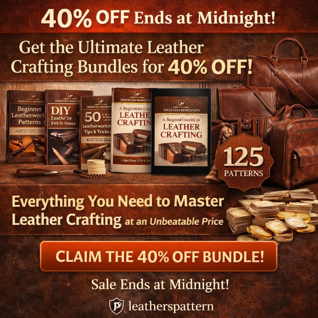 The Ultimate Leather Patterns Bundle - CrochfyThe Ultimate Leather Patterns Bundle