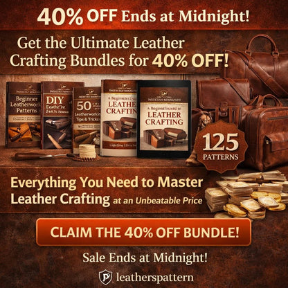 The Ultimate Leather Patterns Bundle - CrochfyThe Ultimate Leather Patterns Bundle