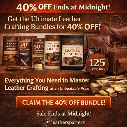 The Ultimate Leather Patterns Bundle - CrochfyThe Ultimate Leather Patterns Bundle